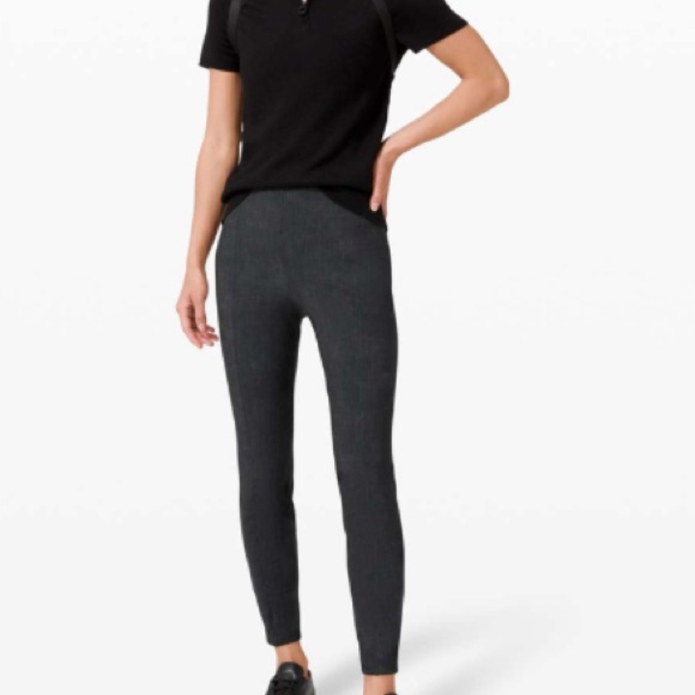 NWT Lululemon Here To There High Rise 7/8 Pants Grey Size 4